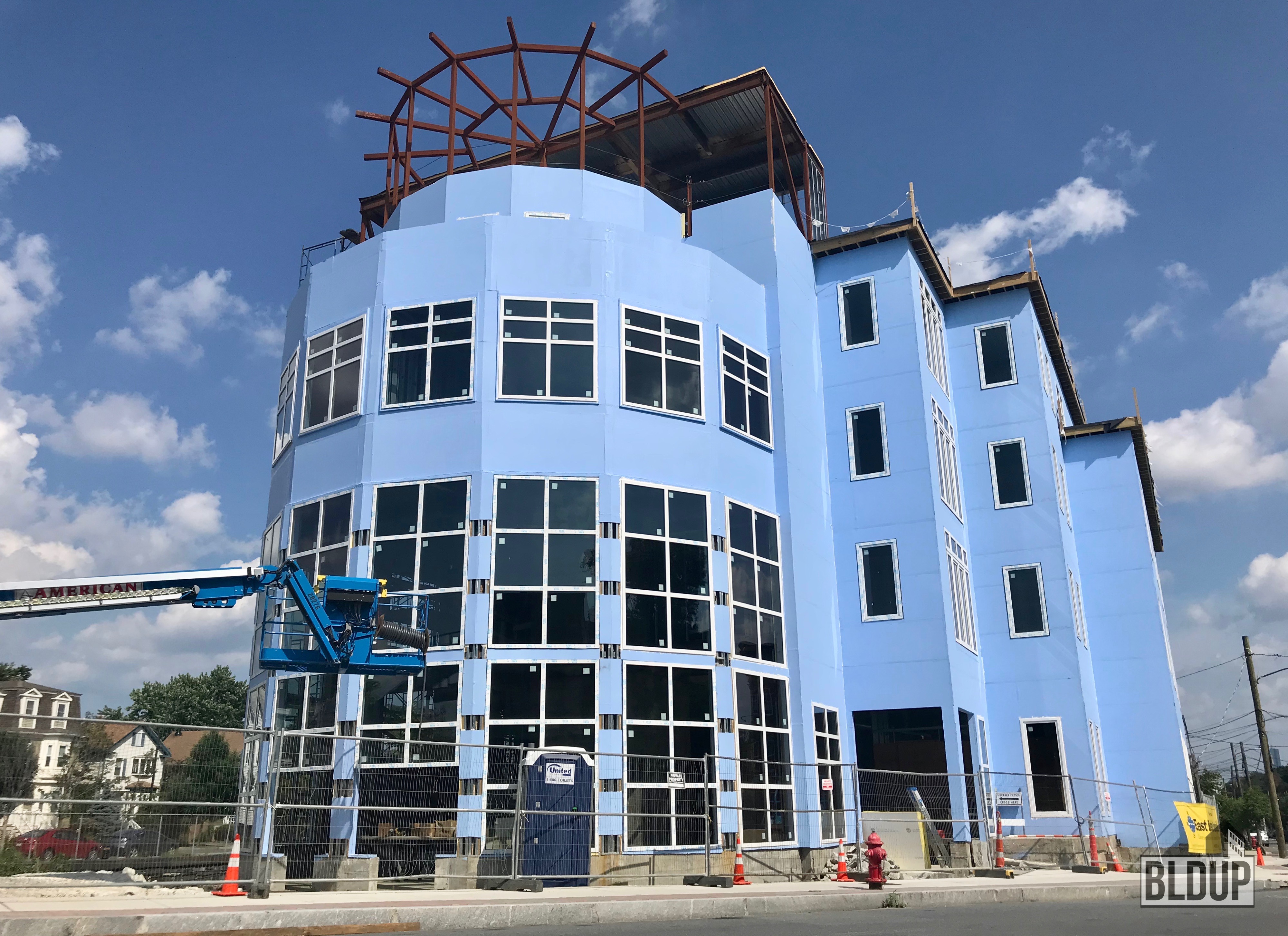 Construction Ongoing for Beacon Street Hotel in Somerville BLDUP