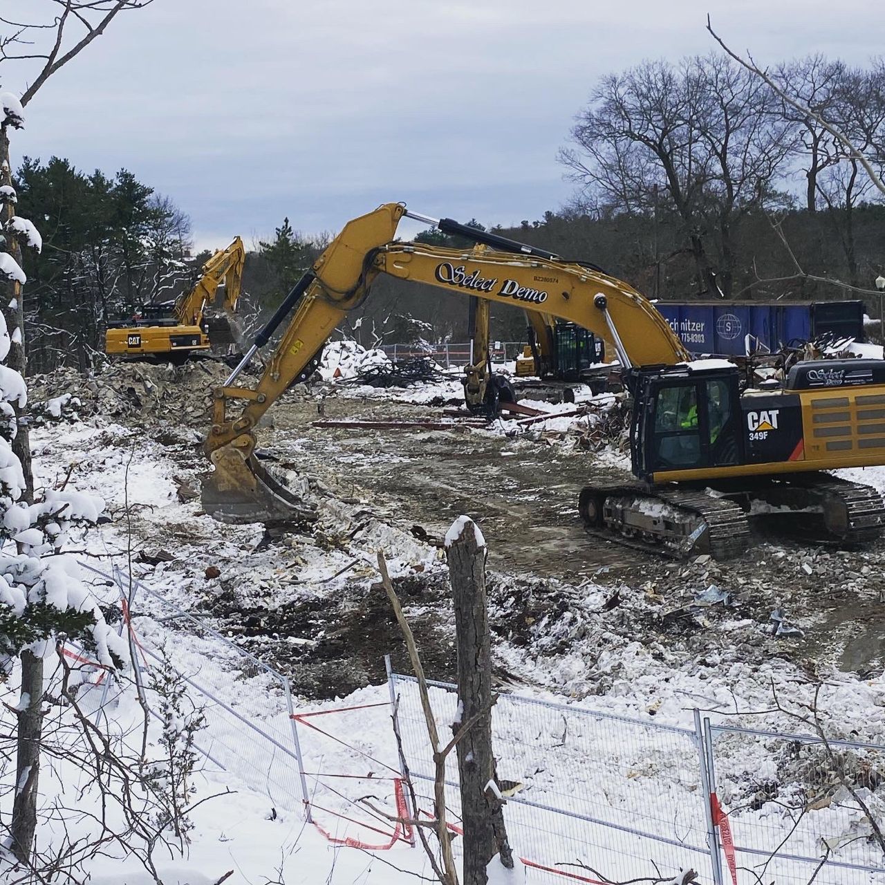 Demo Wraps Up on New Waltham High School BLDUP