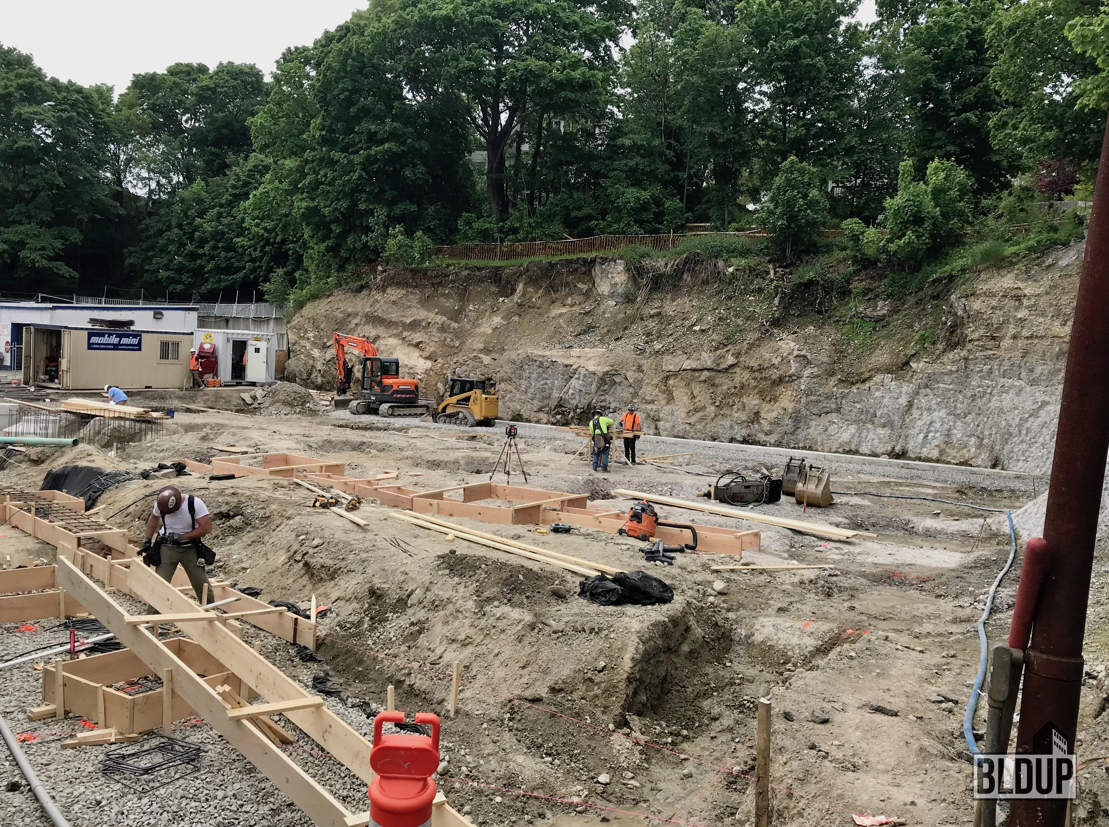 Foundation Work Underway for 233 Hancock St. in Dorchester BLDUP