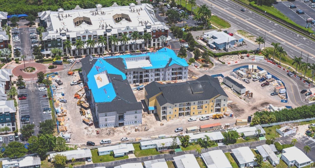 Exterior Finishes Are Going Up at Gandy Apartments BLDUP