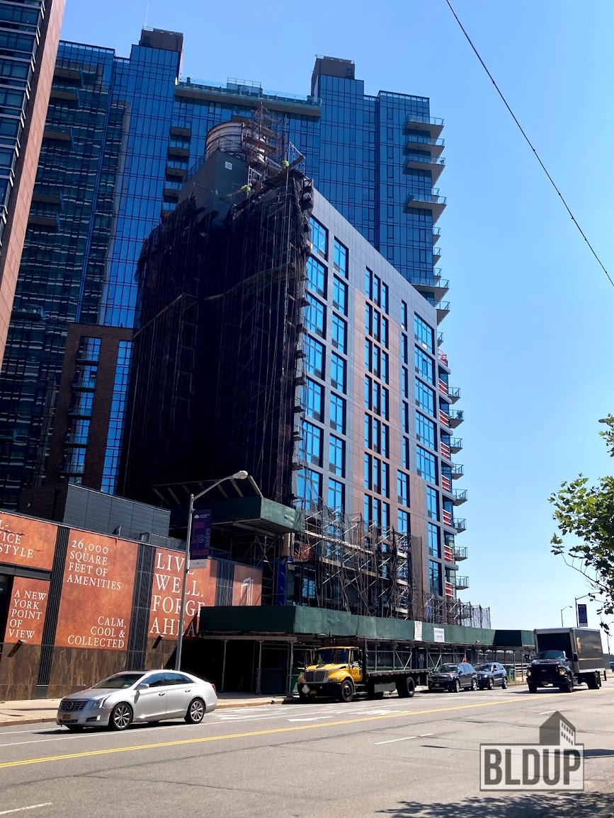Construction Nearing Completion for LIC Apartment Building BLDUP
