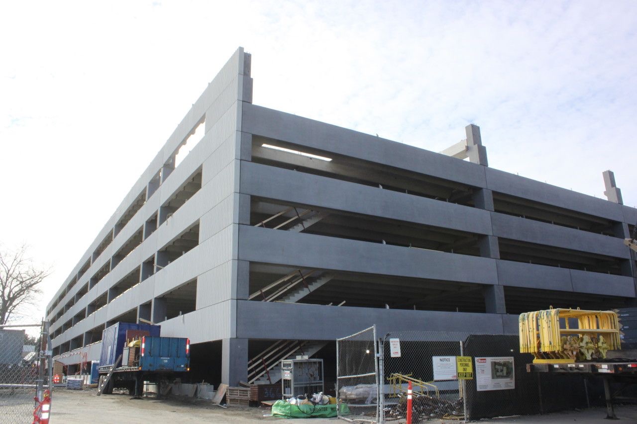 Construction Complete on 225 Wyman Parking Garage in Waltham BLDUP