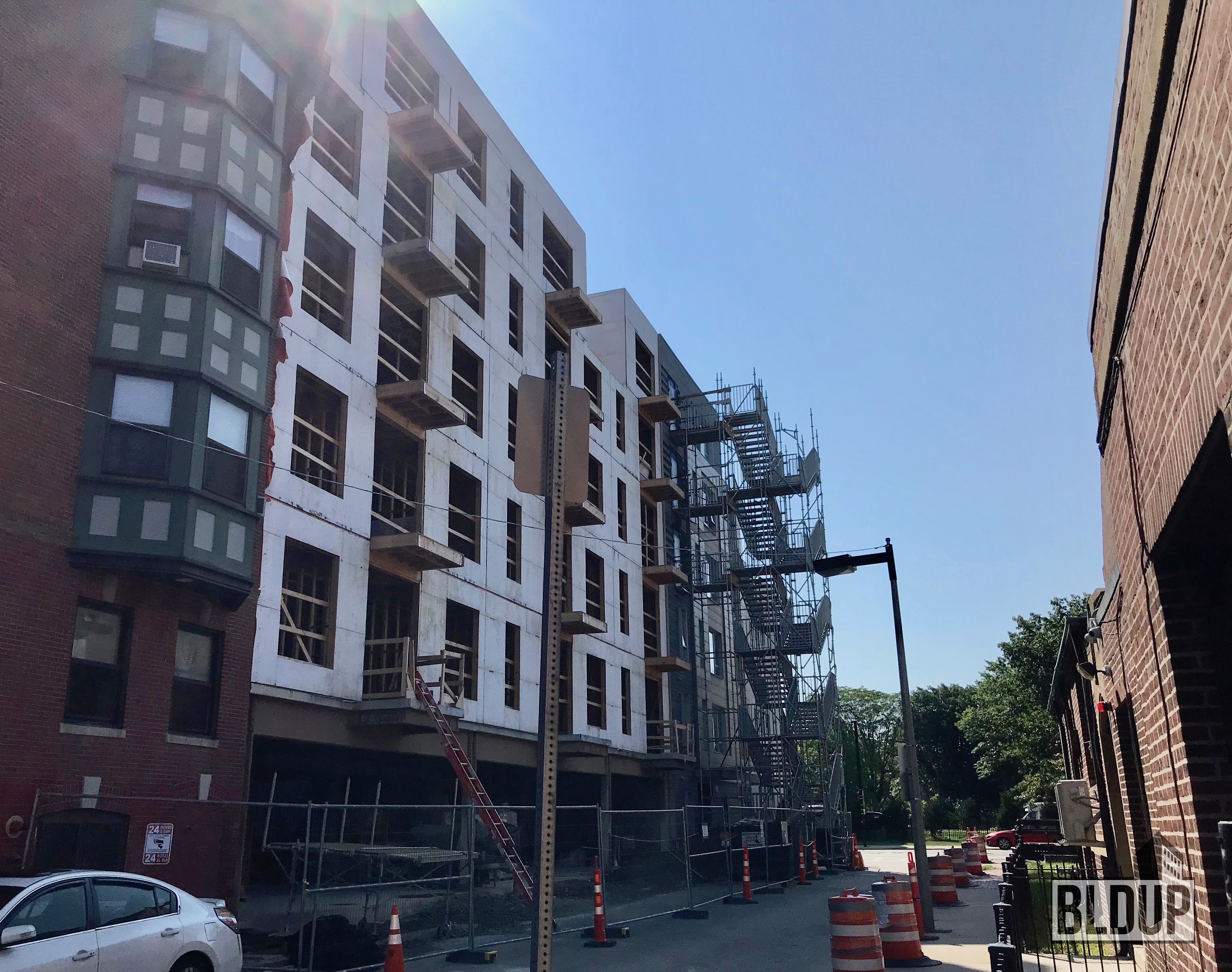 Haycon Construction Continues Work on Framing at 1065 Tremont Phase II