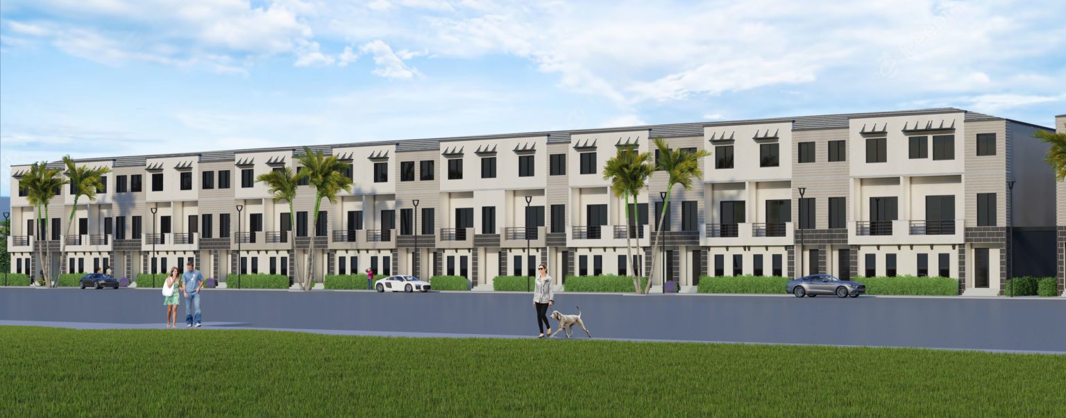 Construction Underway on New Townhomes in Palmetto Bay BLDUP