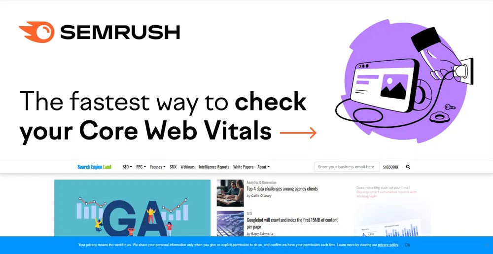 SEMrush on Search Engine Land