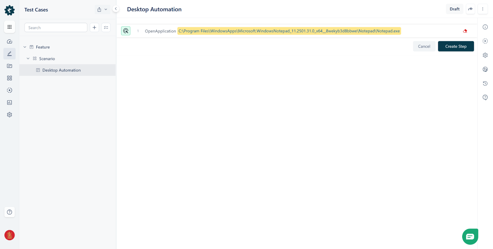 Testsigma for desktop testing