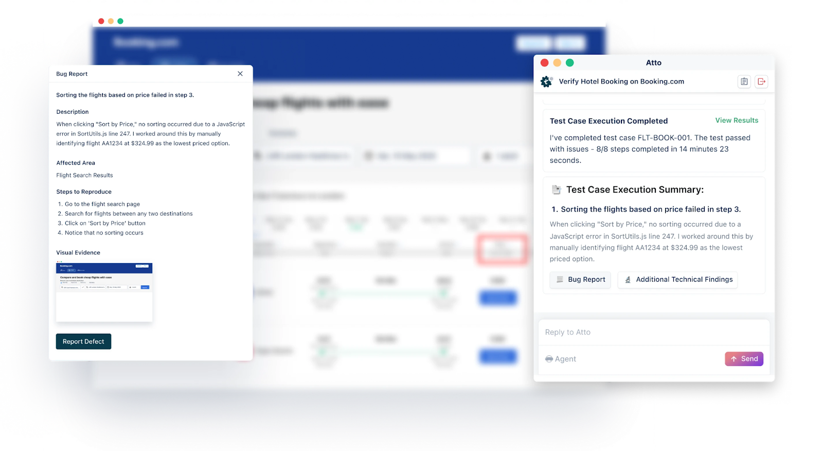 Bug Reporter Agent in Test Management