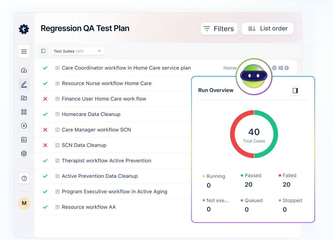 Analyzer agent delivering actionable insights