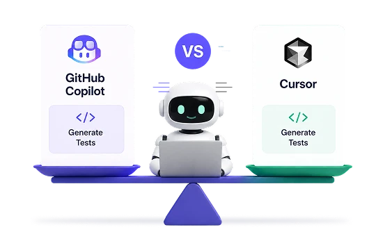 GitHub Copilot vs Cursor for Test Automation