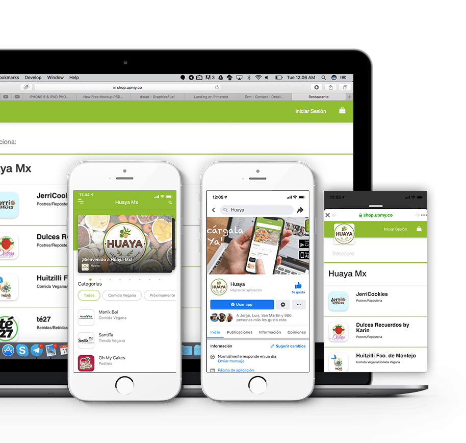 app para restaurantes y pedido online