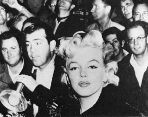 Marilyn Monroe and Paparazzi