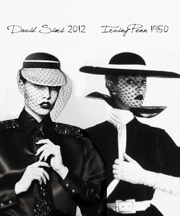 David Sims vs Irving Penn