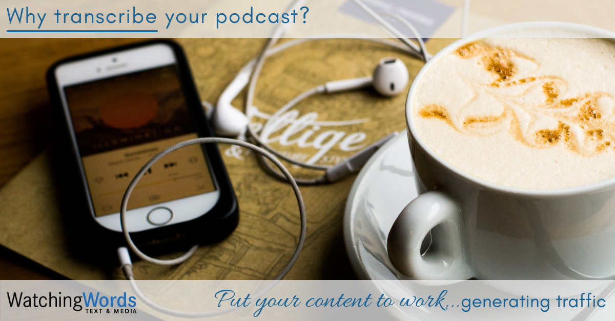 transcribe podcast