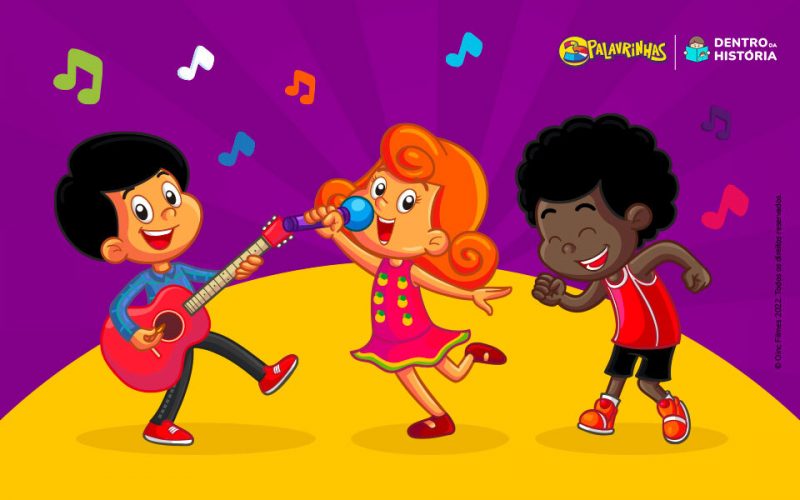 Canções do 3 Palavrinhas para cantar com as crianças