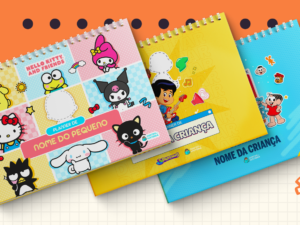 Planners infantis personalizados 2026