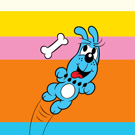 Bidu cachorro schnauzer personagem turma da Mônica