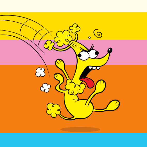 Cachorro poodle ximbuca xaveco personagem Turma da Mônica