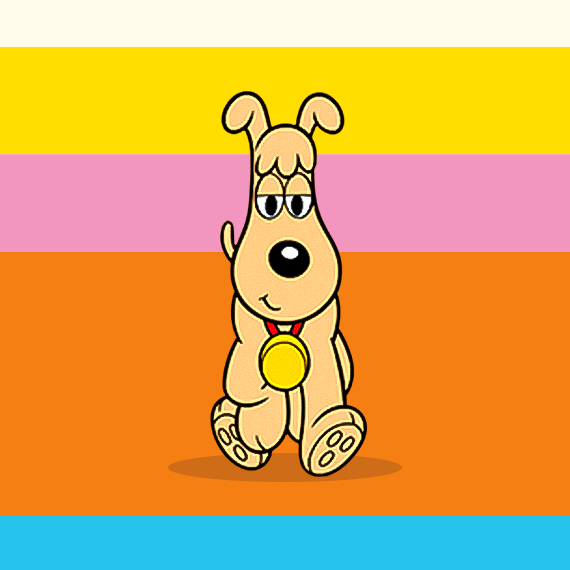 Cachorro Zé Esquecido amigo do Bidu personagem Turma da Mônica