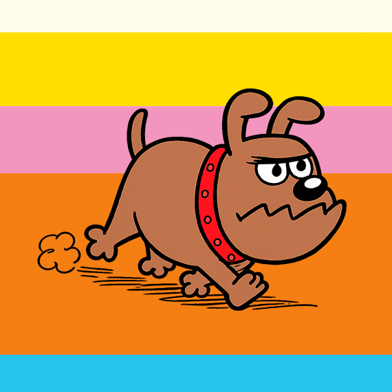 Cachorro Rúfius turma do Bidu personagem Turma da Mônica