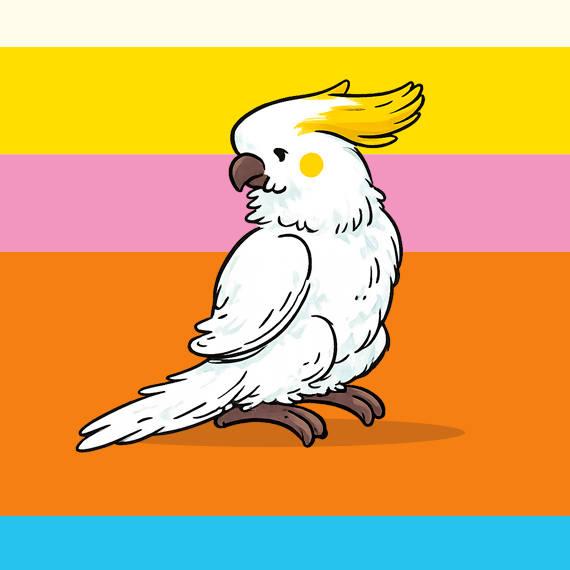 Ju cacatua carminha frufru personagem turma da Mônica