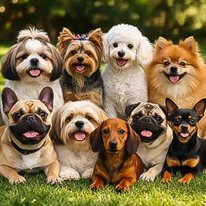cães de pequeno porte poodle spitz lulu da pomerânia 