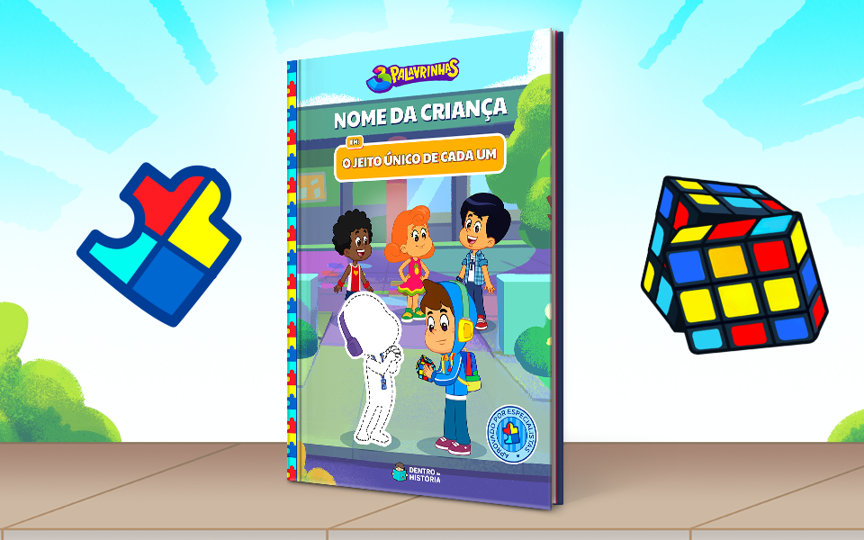 palu 3 palavrinhas livro dentro da história