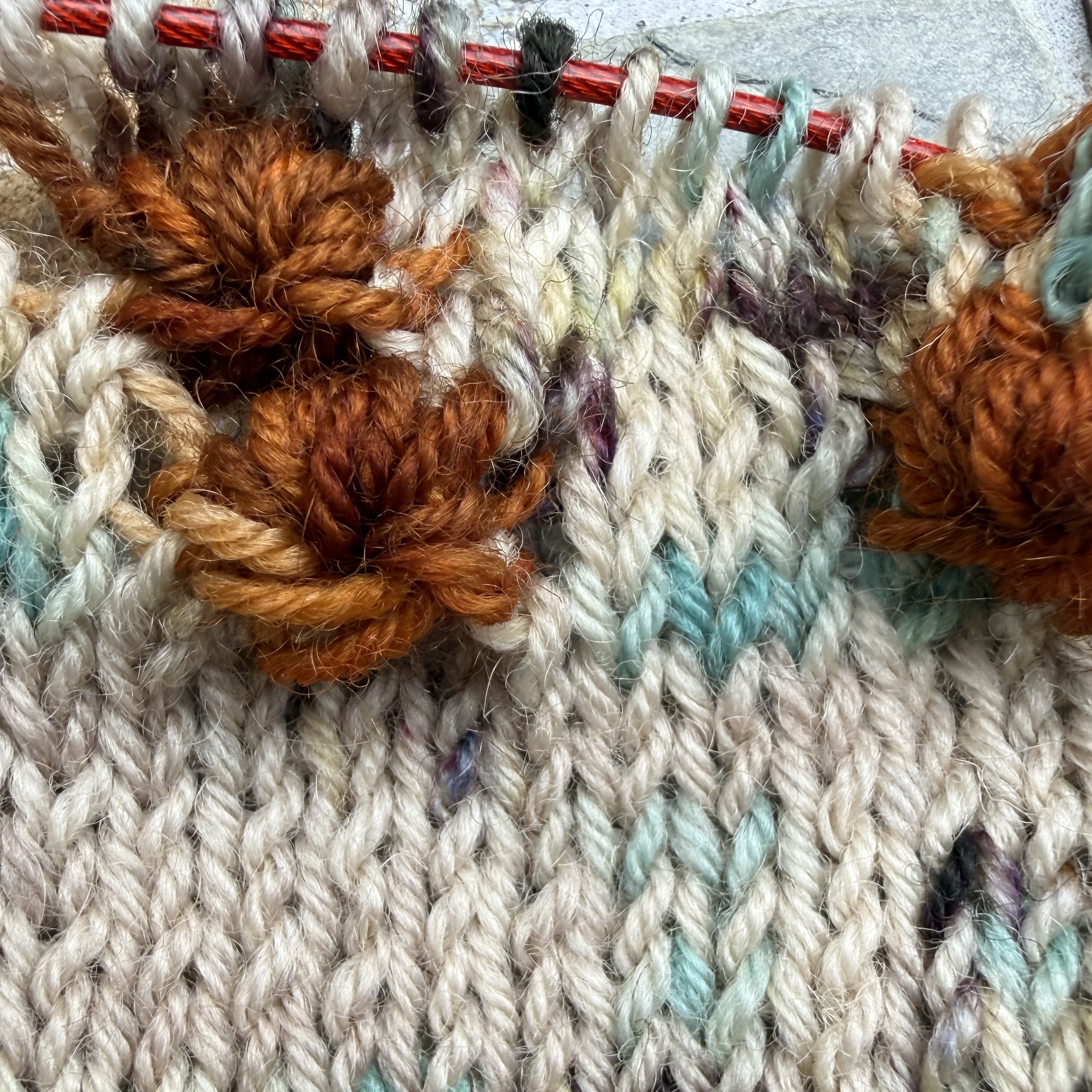 Random Thoughts While Knitting a Random Thing