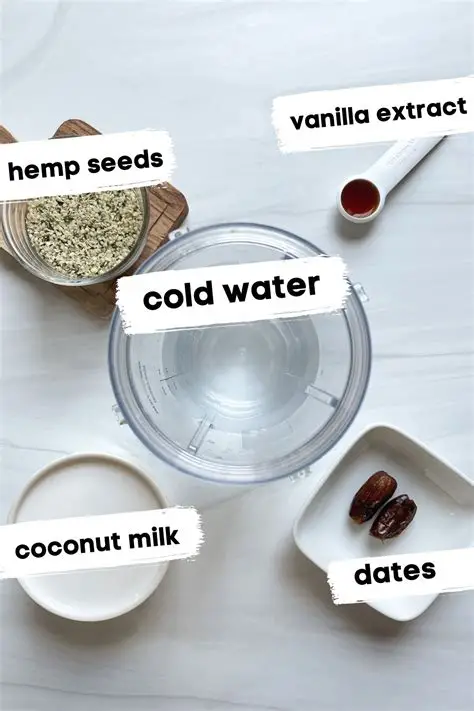Creative Recipes Using Hemp Seed Milk