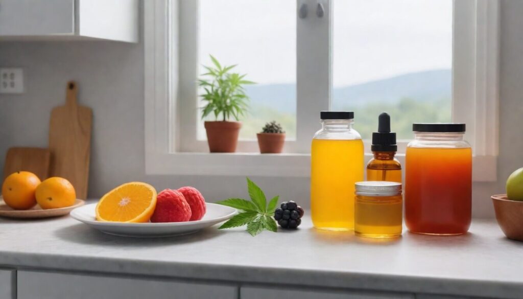 CBD Gummies at home steps