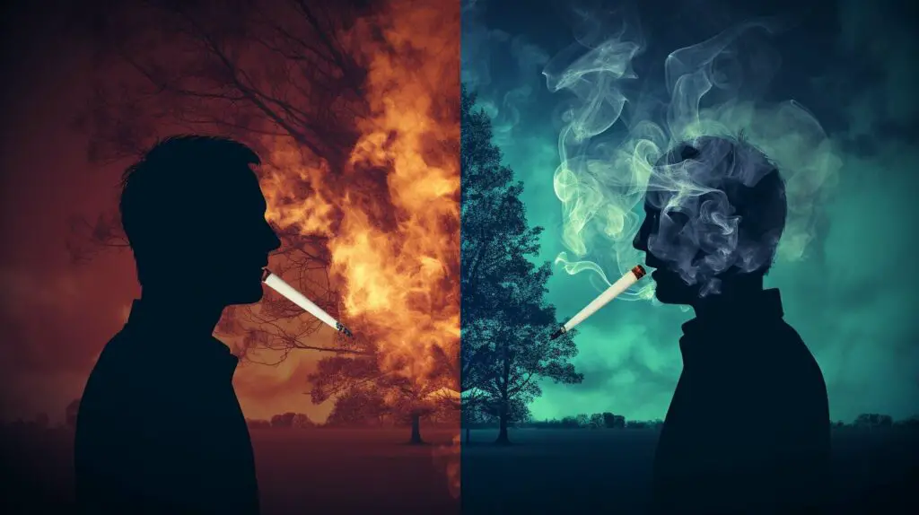 Vaping vs. Smoking