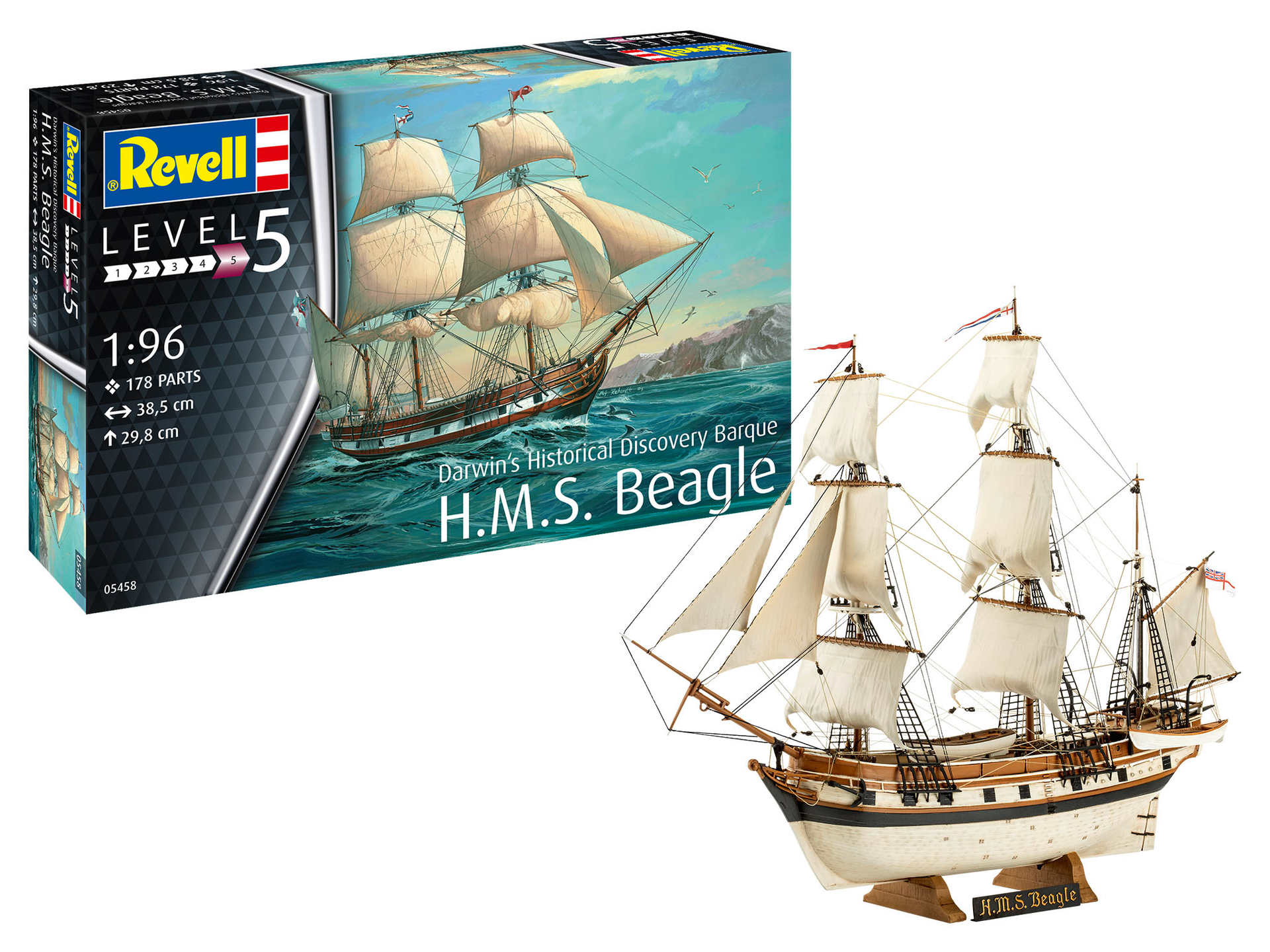 Revell Miniature Sailboat Set Contains 178 Parts And Offers A Challenging Experience For Advanced Model Enthusiasts