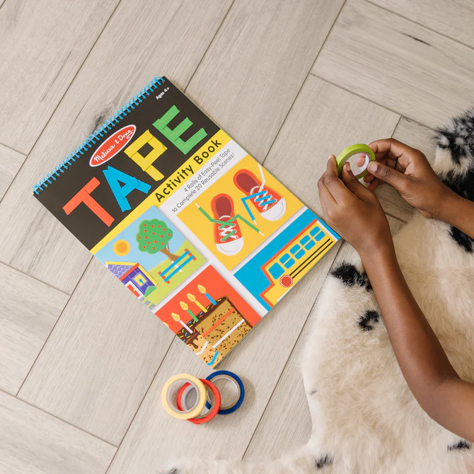 Unpacking the children's toy tape measure kit