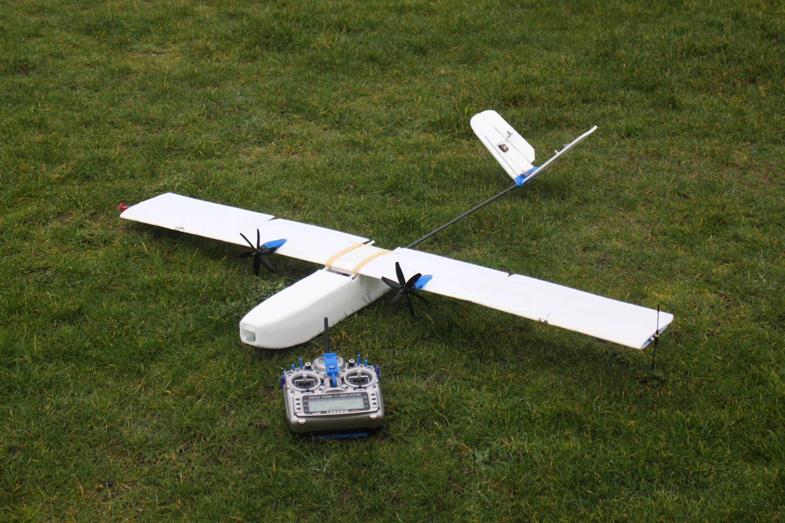 Luke Attubato Long Range Fpv RC Plane Drone V1.0 Has A Good Cruise Speed Of 50kph While Consuming Only Around 60w Of Power
