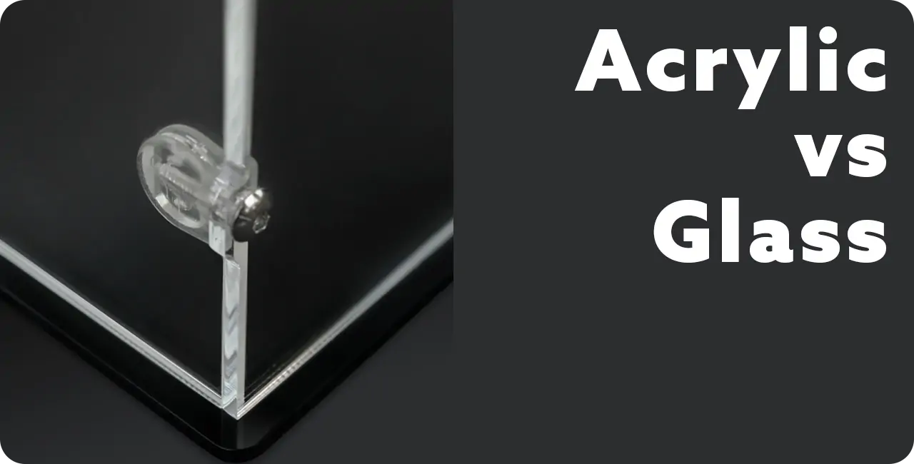 A Visual Comparison Of Acrylic And Glass Display Cases