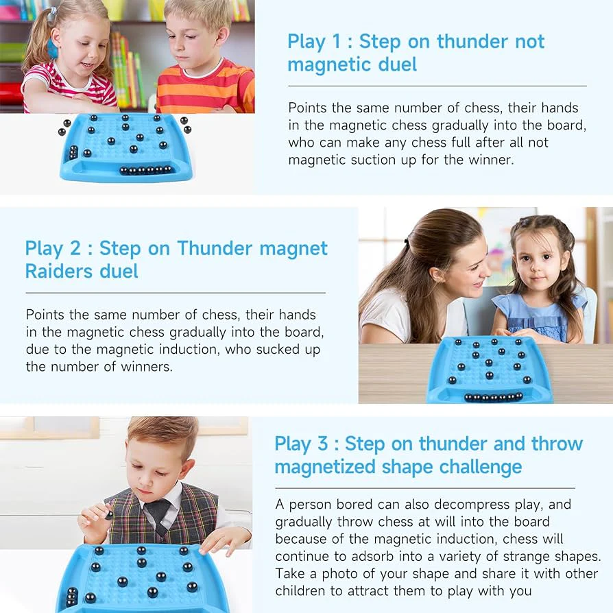 Viaana Kids Store How To Play Magnetic Chess: Magnetic Battle Chess Rules