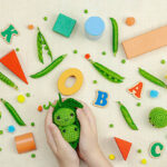 Sensory Toys for Hands: Vegetables, Wood Blocks, Eco-friendly Crafts, Early Childhood Learning Concepts