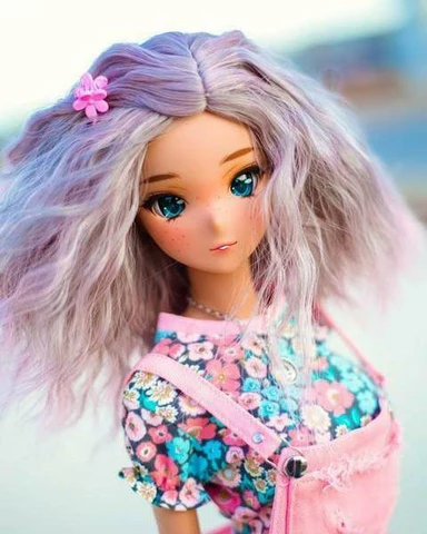 ZaZou Dolls offers exquisite 18-Inch Doll Wigs for DIY enthusiasts, with a natural look and feel just like real human hair.