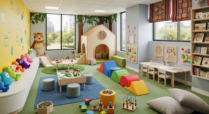 littlepeoplescove.com Waiting Room Toys And Furniture: Pediatric Waiting Room Design, Calming Spaces