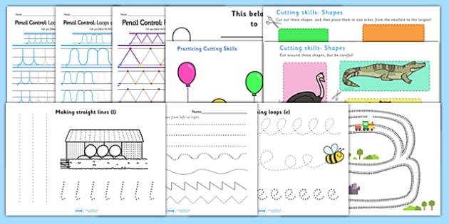 Twinkl Resources for Fine Motor Skills: Fine Motor Skills Resource Pack