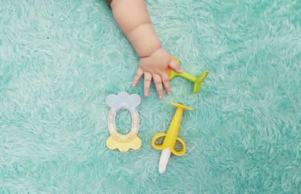 Silicone Baby Toys: Close-up of the Soft Sensory Ball Set Toy