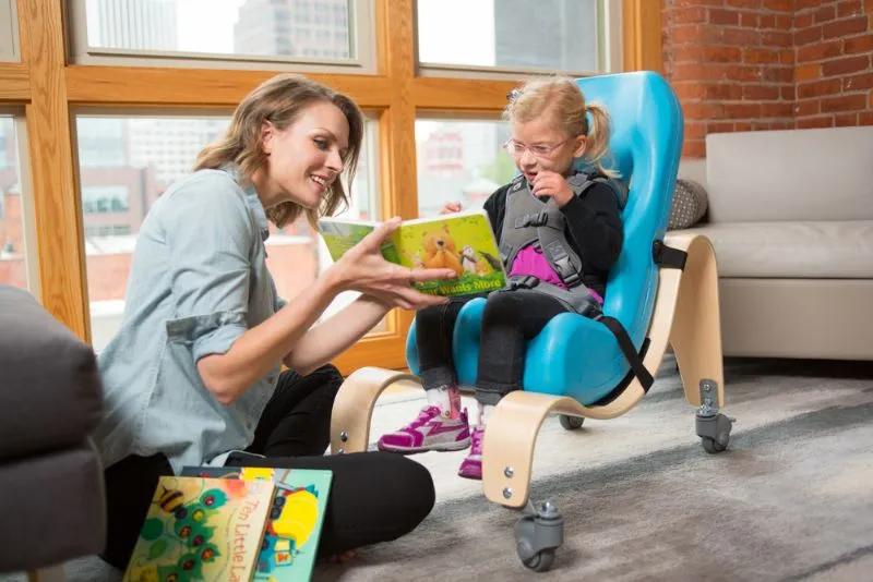 rehabmart.com Waiting Room Toys And Furniture: Special Needs Support + Active Engagement = Contoured Positioning