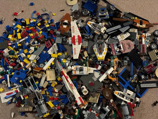 2000 Star Wars LEGO Sets: Bounty Hunters LEGO Set (Bulk Parts)