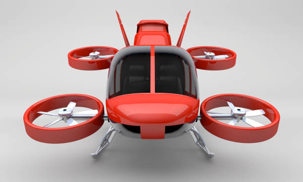 The 3D helicopter is flying in the sky, and the development of personal flying vehicles will also usher in a new leap forward.