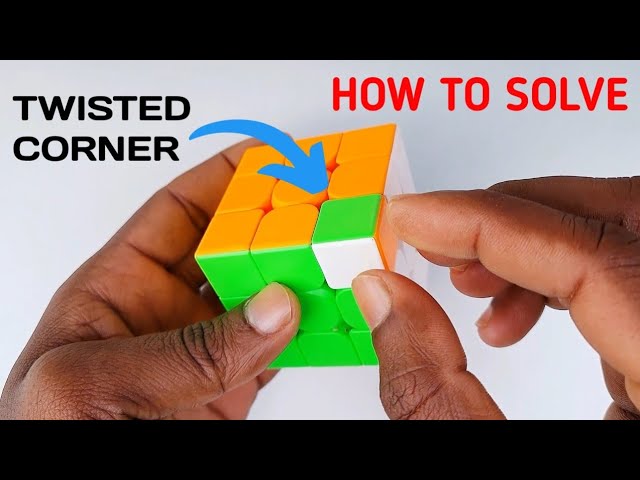 How To Fix A Corner Twist In 0 Second - Cube Why Do I Get Into Corner