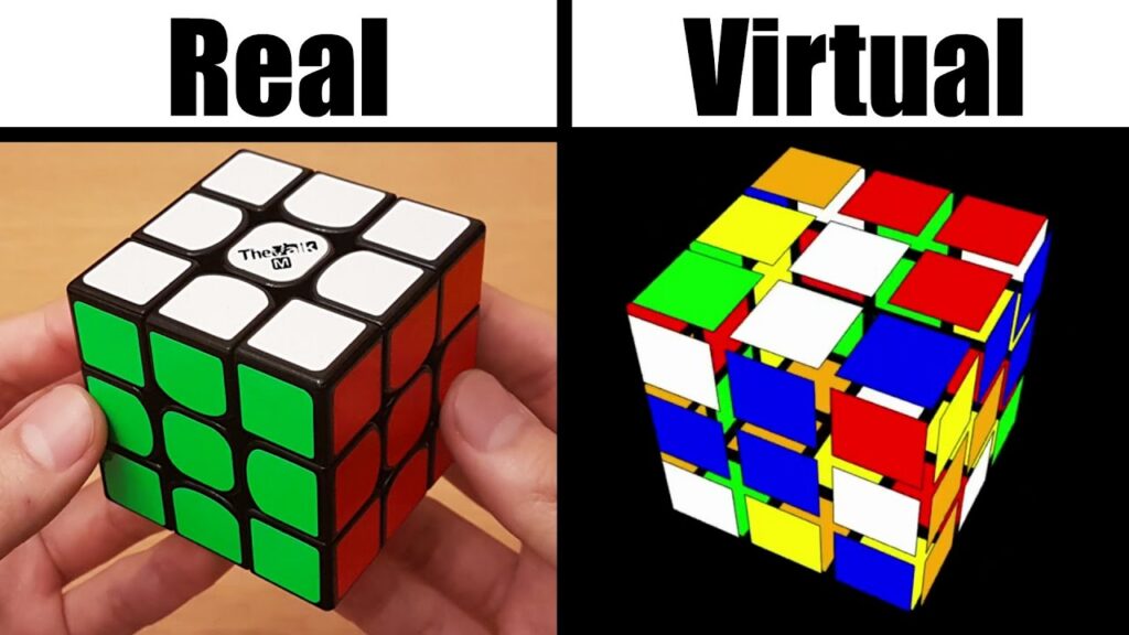 Tried Solving a Virtual Rubik's 3D Cube Games Online