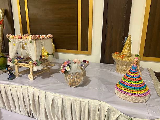 Creative Wedding Table Decoration Ideas | Barbie Dress Candy Art & Floral Swing Artistic Barbie