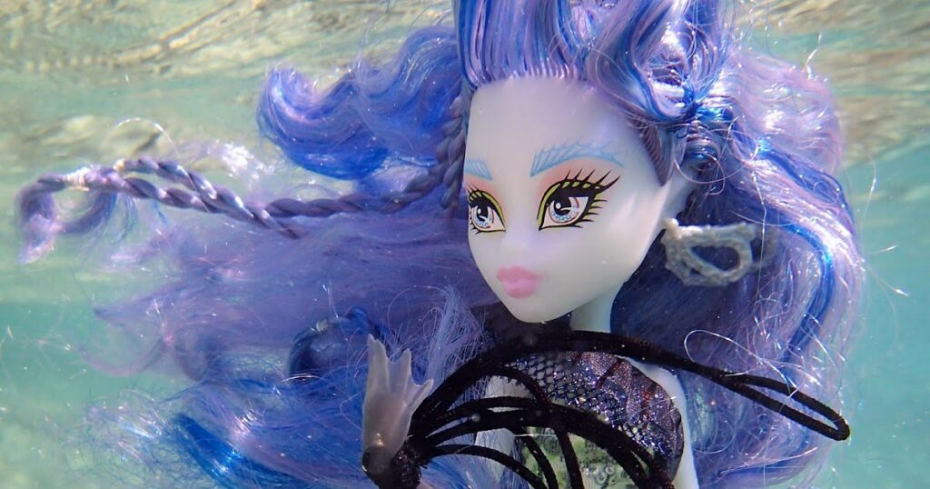 Toyboxphilosopher.com Blue Hair Or Mermaid Dolls Vs Barbie Doll Blonde:  Adds Whimsy To Scientist