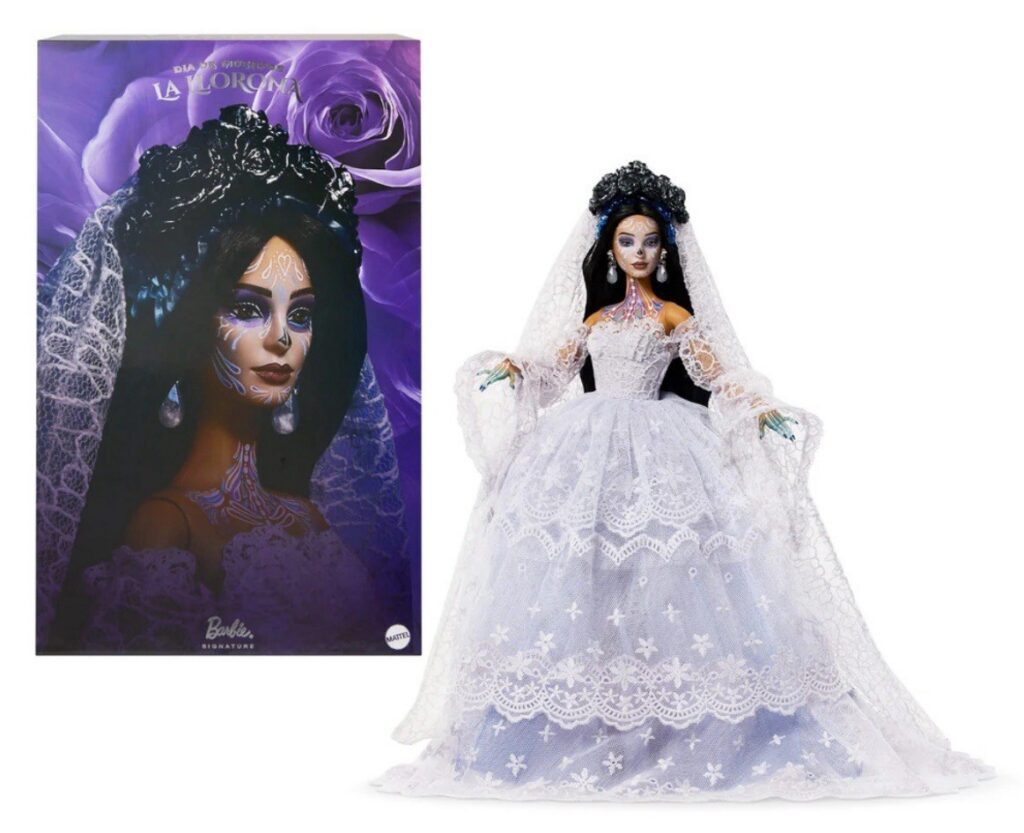 2025 Barbie Dia De Muertos Designer Doll La Llorona Barbie Gift Ideas