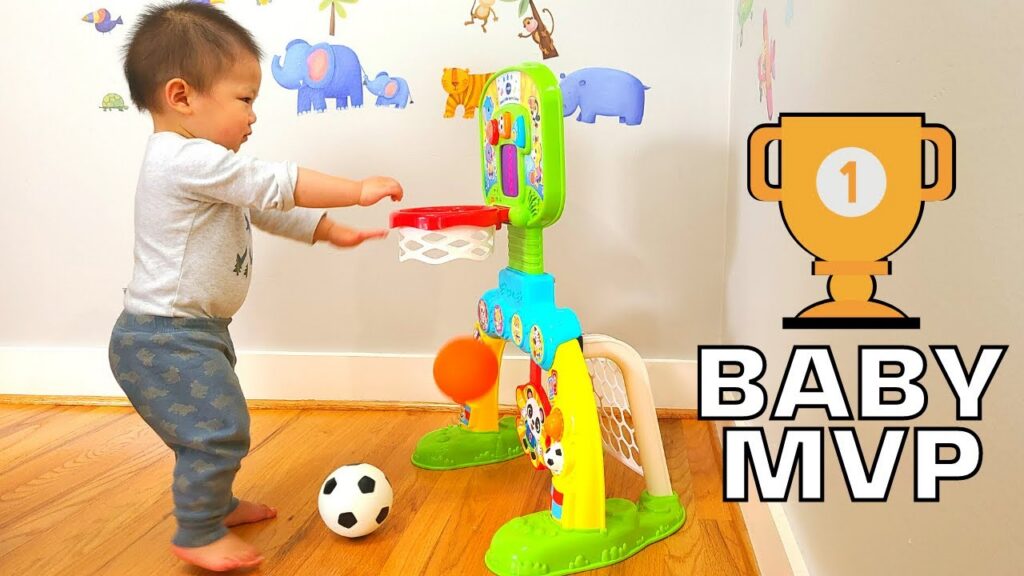 Baby Basketball & Soccer - VTech Count & Win Sports Center Vtech Soccer Basketball Toy