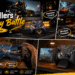EasySMX gaming controller collection shown across PC, living-room multiplayer, mobile and casual gaming scenarios, featuring wireless low-latency play, multi-platform compatibility, long-lasting battery performance, precision control, and customizable gaming experiences.